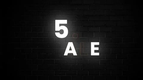 5.5 Shopping Day Concept Mega Sale, Flash Deals &amp;amp; Clearance Promo Video 스톡 동영상 290841191