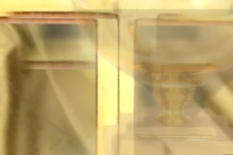 5509 The Baptismal  Stock Footage 711796