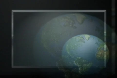 5610 earth rotate axis space globe  Stock Footage 707673