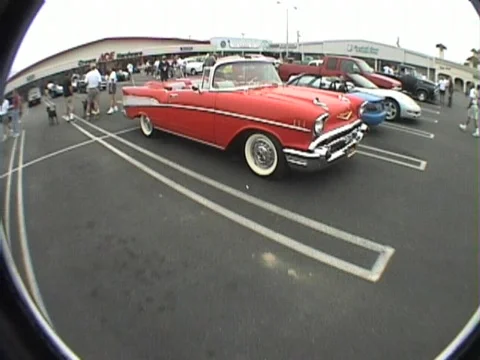 57 chevy  Stock Footage 367056
