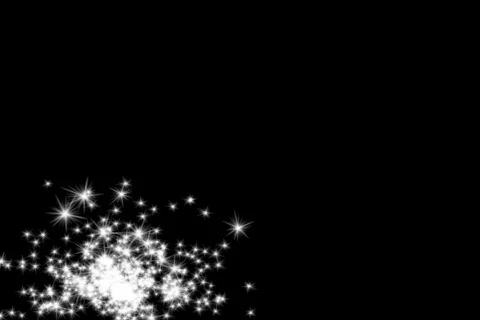 57 Stars Lower Third Stock Footage 652114