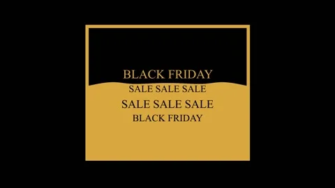 58 Animation Text Motion Graphics Black Friday v5 스톡 동영상 135040927