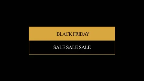 58 Animation Text Motion Graphics Black Friday v8 Stock Footage 135040933
