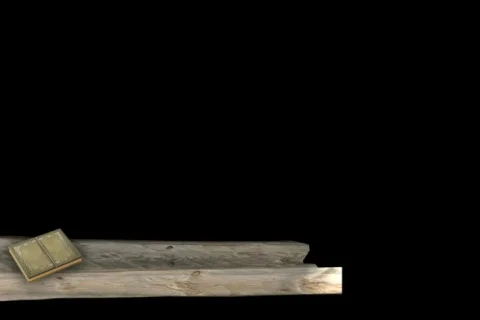 5838 Attic Lower Third Stock Footage 834980