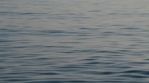 5867 Sea surface, grey, calm waves Stock Footage 37537720