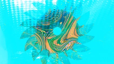 №59. Amazng swirl liquid pattern shape background brush drawing. 스톡 동영상 118666355