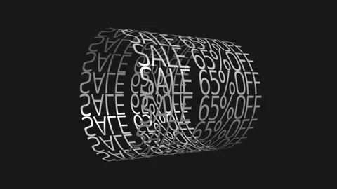 59 Animation Text Black and White Sale 65 Off v9 Stock-Footage 136314957