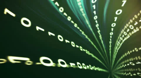 598 Binary code 04 A HD Video stock 26120332