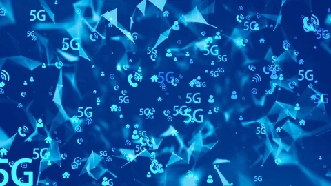 5g big data digital connection technology background Stock Footage 120490714