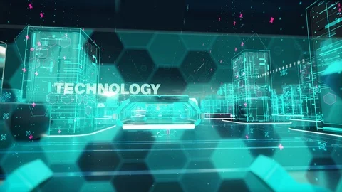 5g with digital technology concept Stock Footage 98261939