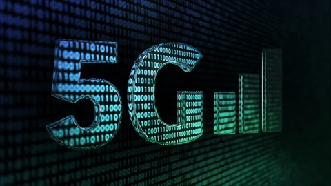 5G Fast Data Concept Stock Footage 120524471