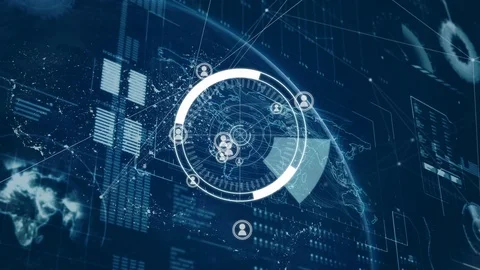 5G, the future of digital global connectivity Video stock 110561246