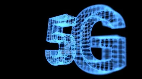 5G Global Network Connection Stock Illustration