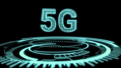 5G Global Network Connection Illustrazione stock