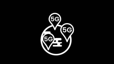 5G Global Network Stock Footage 334343151