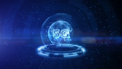 5g High Speed Internet Connection of Internet of things IOT, Technology Netwo Video stock 146052360