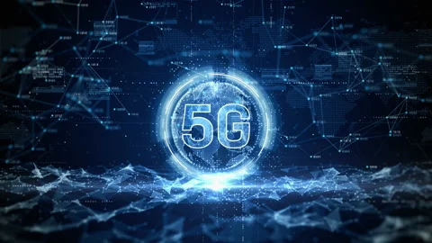 5g High-Speed Internet Connection, Internet of Things IOT Concept, Technology Stock Footage 164007746