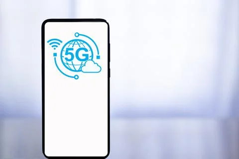 5G the high speed network Stock Photos
