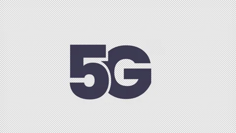 5G Icon Stock Footage 205054279
