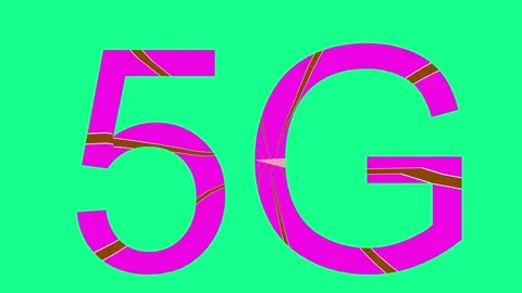 5g Icon. Stock Footage 307978032