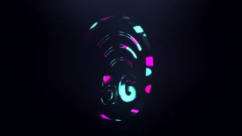 5G Icon Loop 01 Stock Footage 150146663