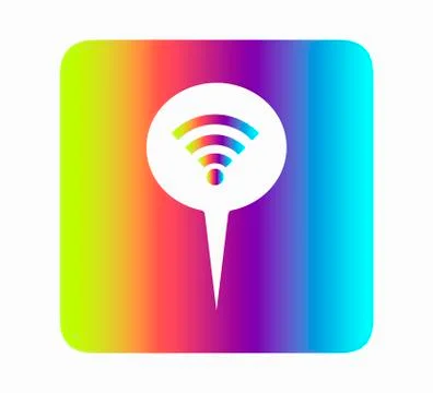 5G icon, Vector illustration. Generation Wireless Internet Network Connection Stock Illustration