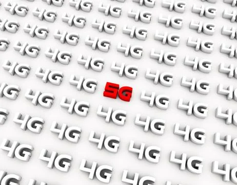 5G Internet, data transmission and storage 스톡 일러스트