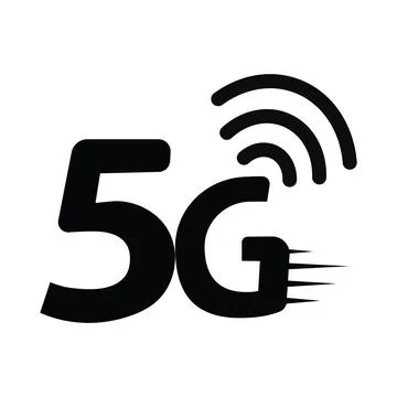5G internet icon 스톡 일러스트