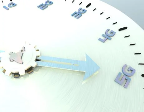 5G Internet, leading technology, development direction of India Illustrazione stock