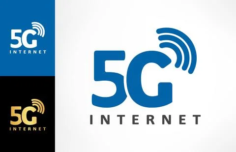 5G Internet logo. Vector design. Stock Illustration