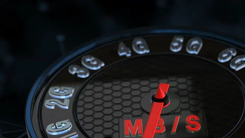 5G internet speed concept animation Stock Footage 106976030