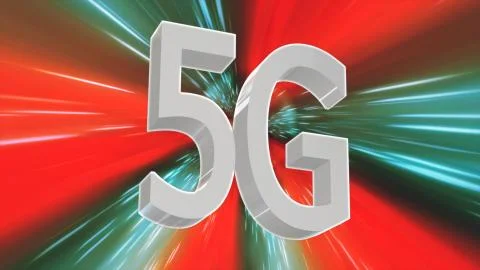 5G LTE connectivity data center, server, internet, speed, Digital Technology Ilustración de archivo