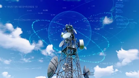 5g mobile network communication base station Видео 202107973
