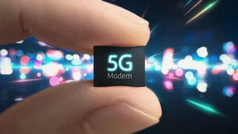 5G Modem, 5th Generation Superhighway network technology 4K Stock Footage 103216359