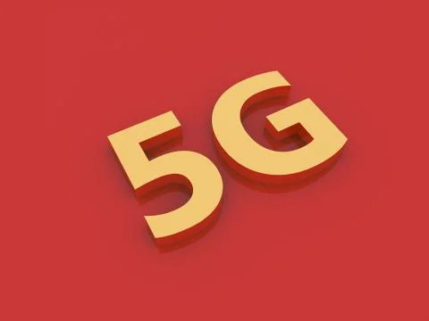 5G modern communication technology Internet. Illustrazione stock