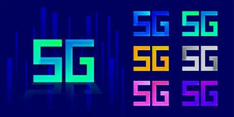 5g network communication technology Stock Illustration