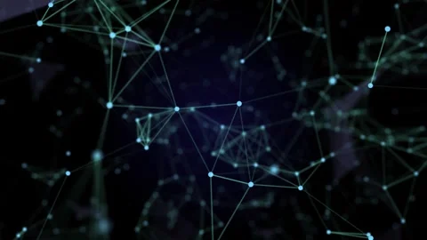 5G network connection structure technology background. Stock Footage 273967807