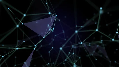 5G network connection structure technology background. Stock Footage 273967870