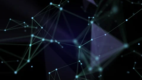 5G network connection structure technology background. Stock Footage 273967873