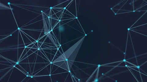 5G network connection structure technology background. Stock Footage 274245772