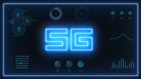 5G network Stock Footage 122949487