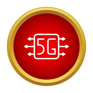 5g network technology data transmission high speed connectivity Stock Illustration