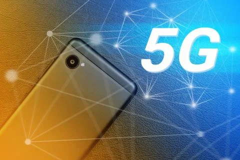 5G new generation network Stock Photos