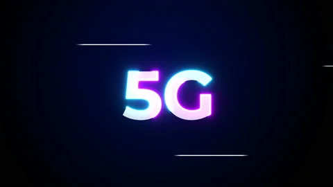 5G Saber Effect Stock Footage 149559159