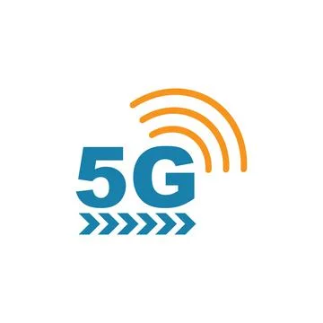 5g signal speed vector icon design Stock Illustration