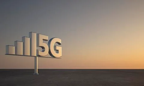 5G Symbol Illustrazione stock