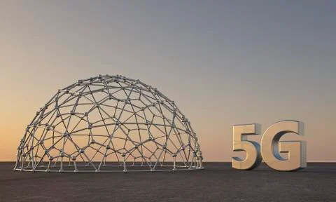 5G Symbol Stock Illustration