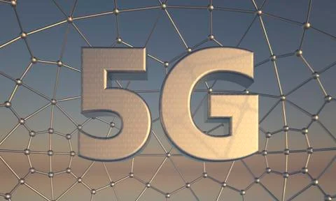 5G Symbol Stock Illustration