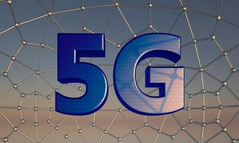5G Symbol Stock Illustration