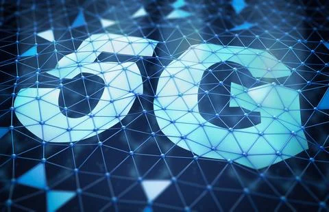 The 5G symbol Stock Illustration